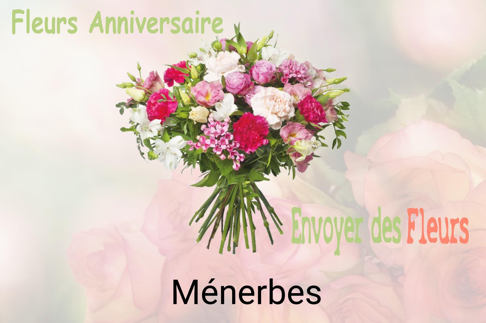 Bouquet de fleurs d’anniversaire livré à Ménerbes